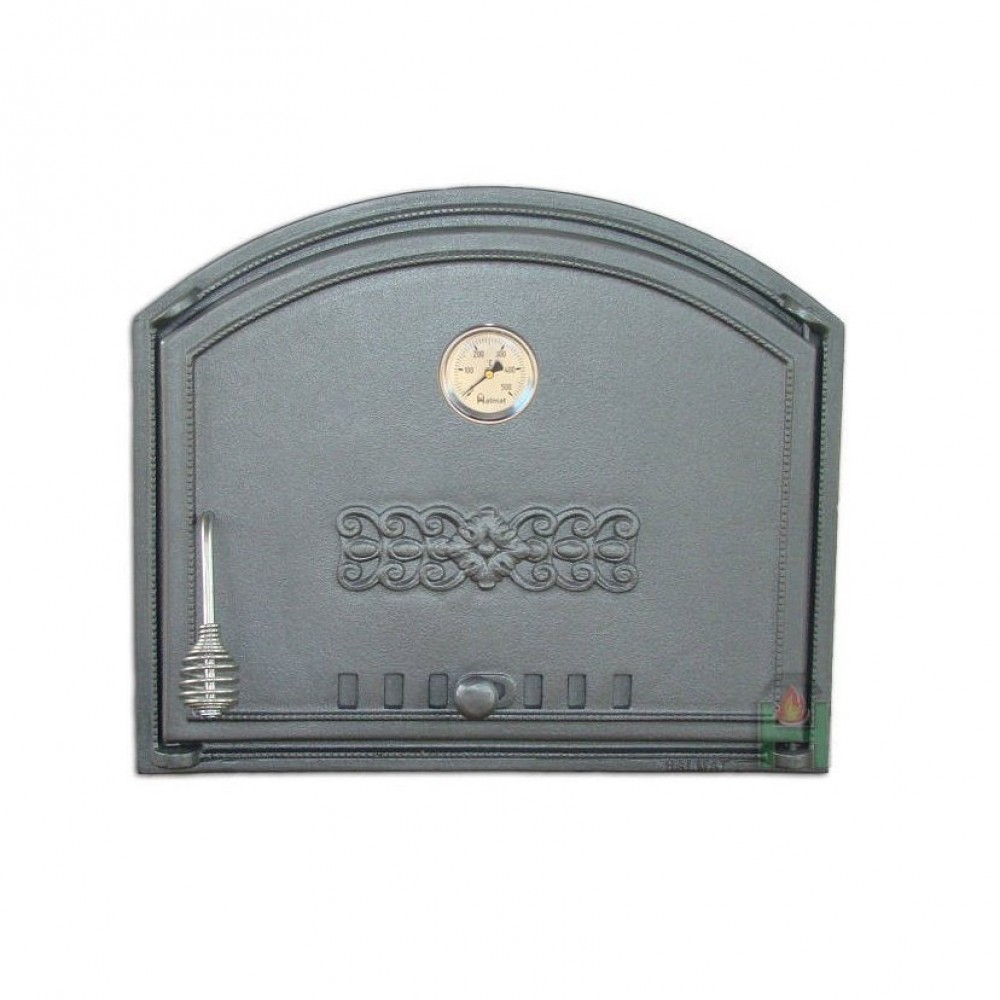 H1204 Дверца глухая правая с термометром DCHS2T