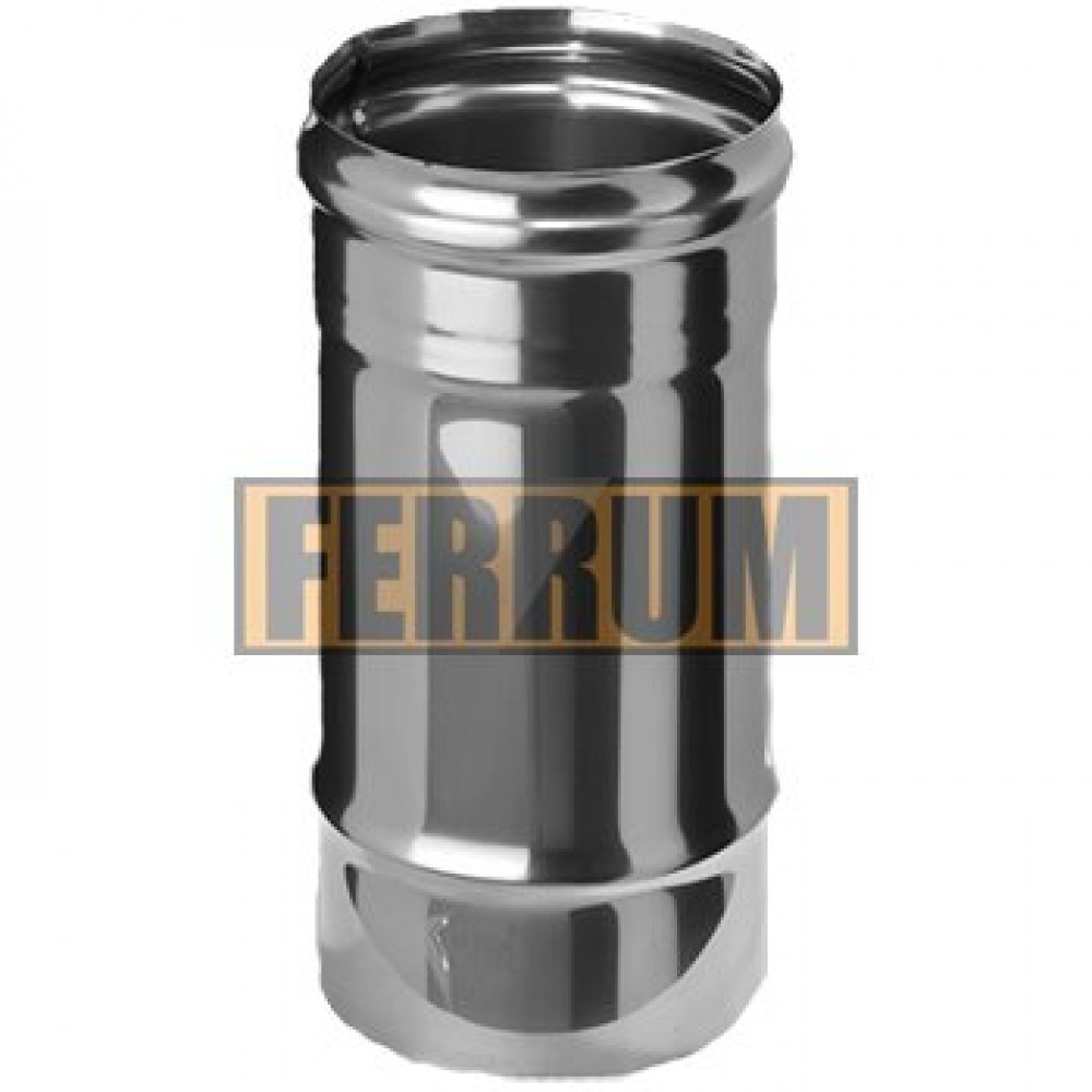 Ferrum Труба одностенная 0.25 м Ø100 мм (AISI 430, 0.5 мм)