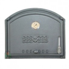 H1203 Дверца глухая левая с термометром DCHS1T