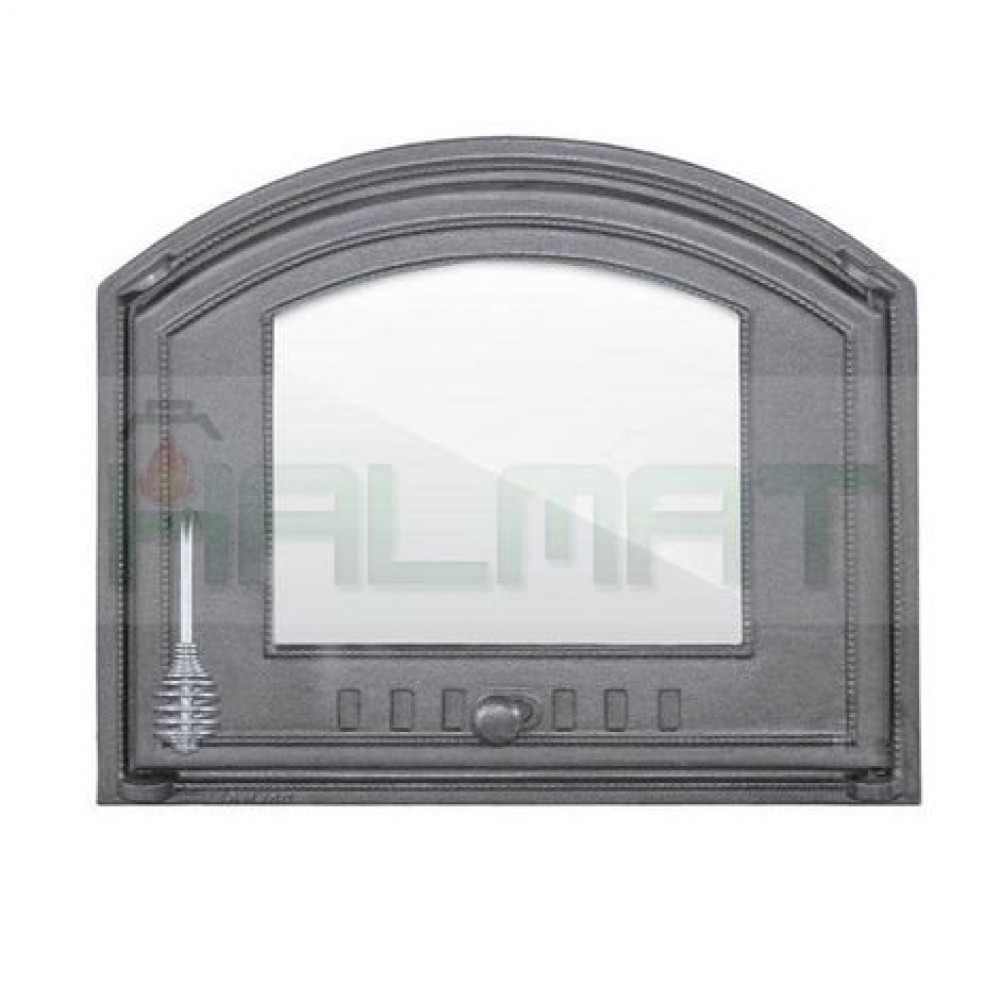 H1206 Дверца со стеклом правая DCHS4
