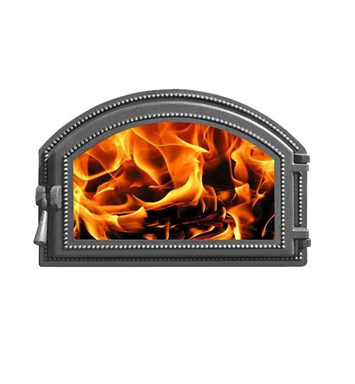 Дверь Везувий 222 Антрацит со стеклом