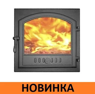 Дверка топочная ДКГ-7С со стеклом НОВИНКА