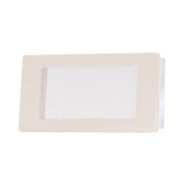 Вентиляционная каминная решетка кремовая 110х170 Kratki